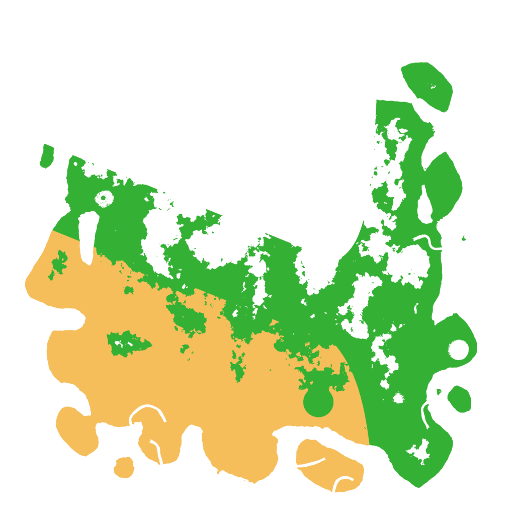 Biome Rust Map: Procedural Map, Size: 4500, Seed: 41178