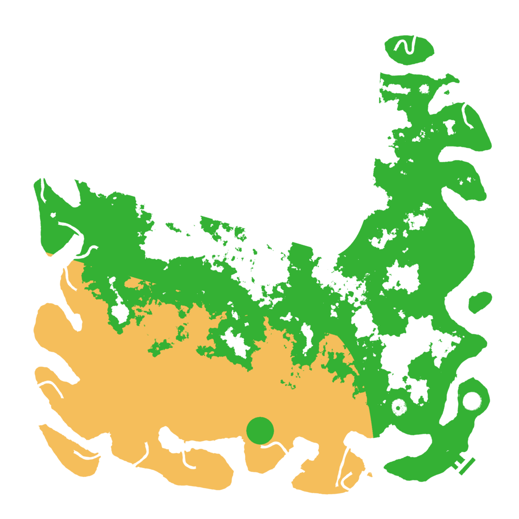 Biome Rust Map: Procedural Map, Size: 5000, Seed: 2044041334