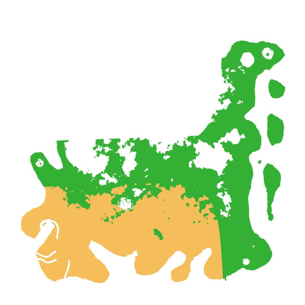 Biome Rust Map: Procedural Map, Size: 4000, Seed: 892892