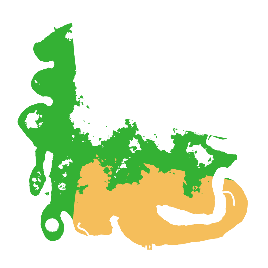 Biome Rust Map: Procedural Map, Size: 3500, Seed: 938451