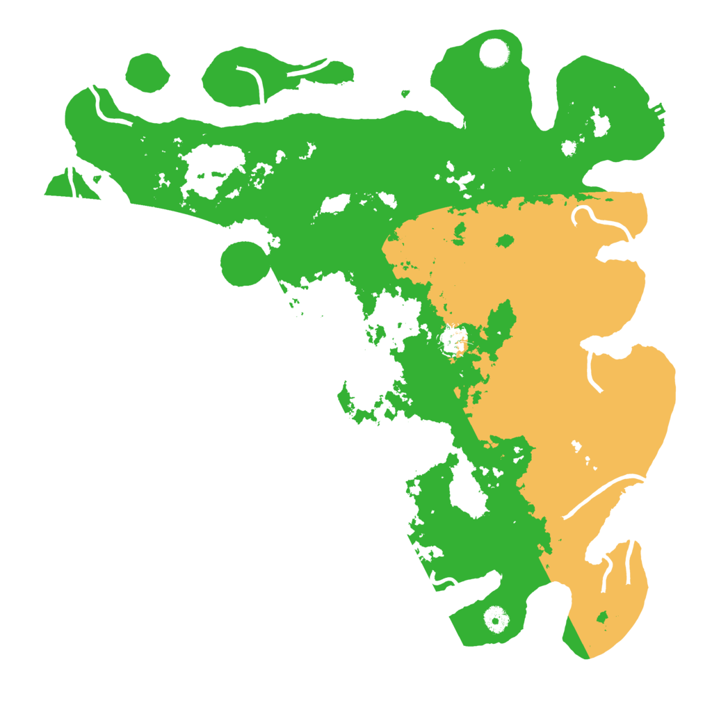 Biome Rust Map: Procedural Map, Size: 4250, Seed: 702228551