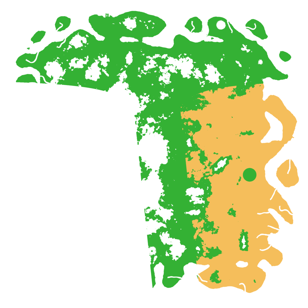 Biome Rust Map: Procedural Map, Size: 6000, Seed: 1346843521