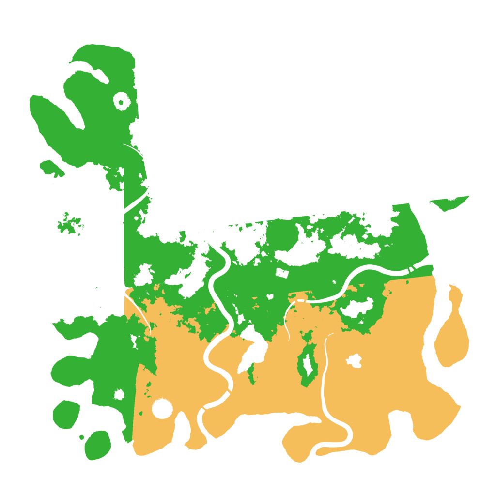 Biome Rust Map: Procedural Map, Size: 4250, Seed: 611915653