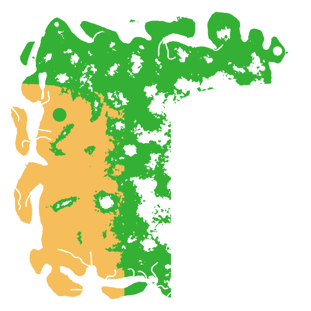 Biome Rust Map: Procedural Map, Size: 6000, Seed: 662256253
