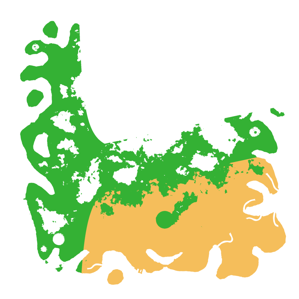 Biome Rust Map: Procedural Map, Size: 4500, Seed: 377106504