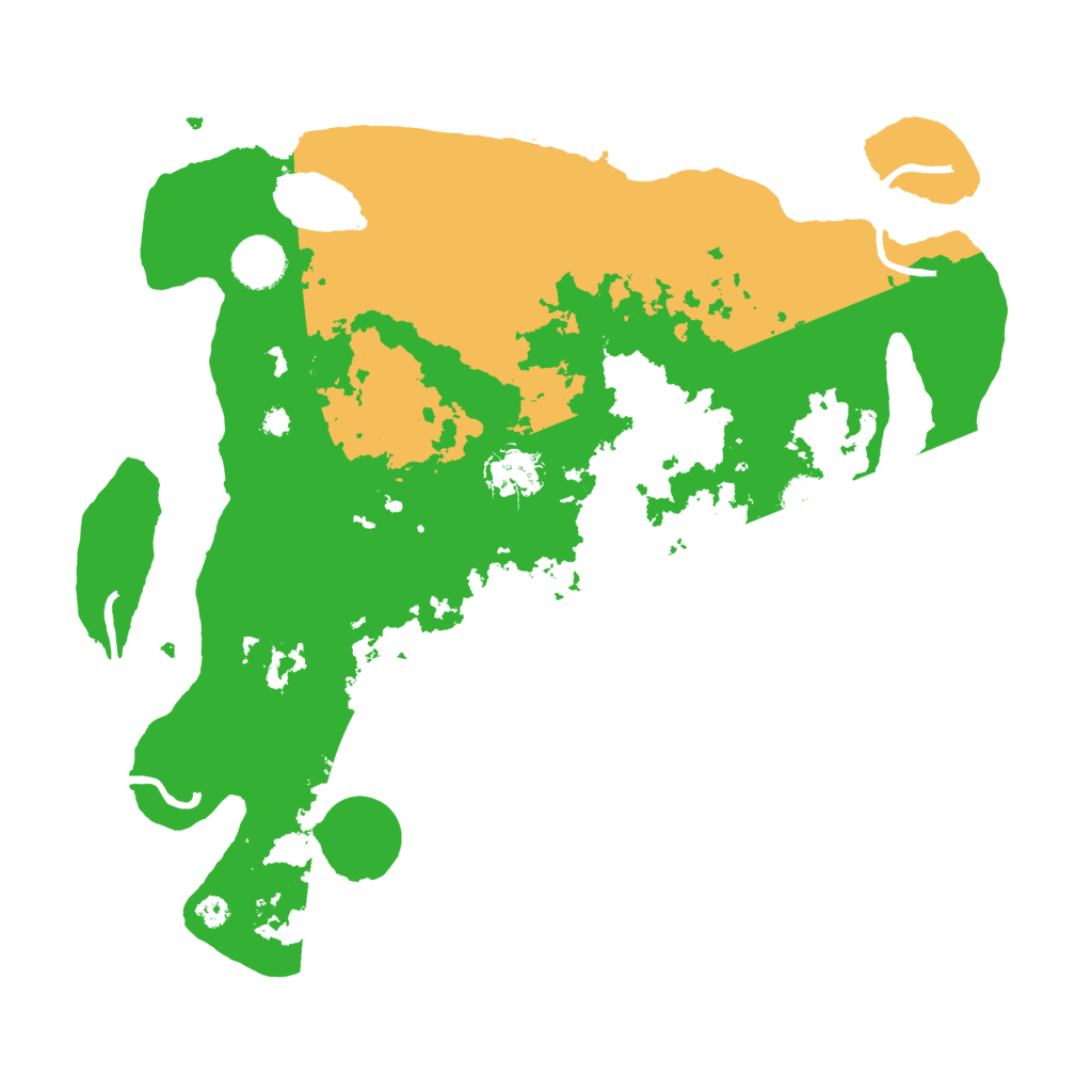 Biome Rust Map: Procedural Map, Size: 3600, Seed: 370282368