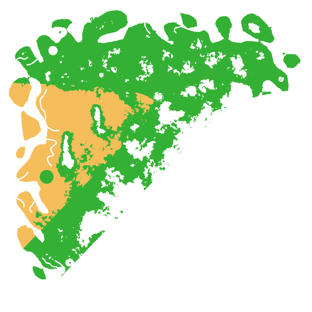 Biome Rust Map: Procedural Map, Size: 6000, Seed: 33337898