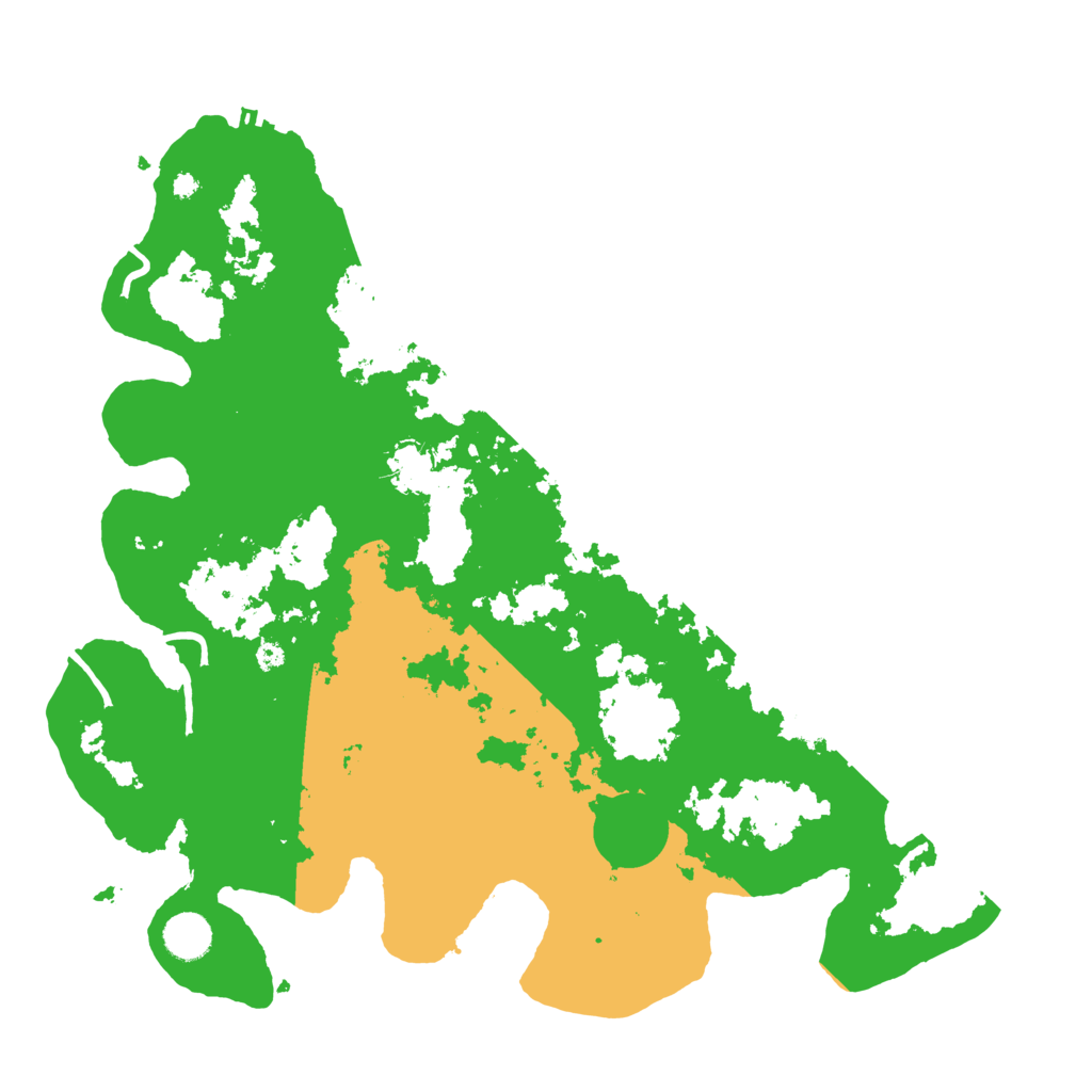 Biome Rust Map: Procedural Map, Size: 4000, Seed: 69438