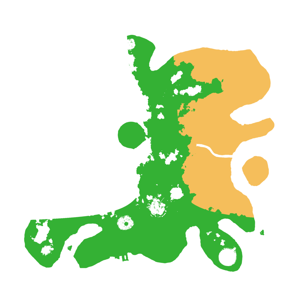 Biome Rust Map: Procedural Map, Size: 3000, Seed: 6783