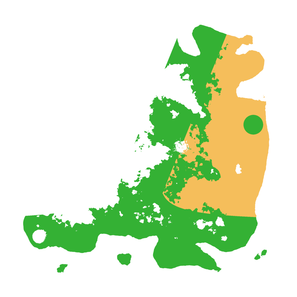 Biome Rust Map: Barren, Size: 4000, Seed: 1471