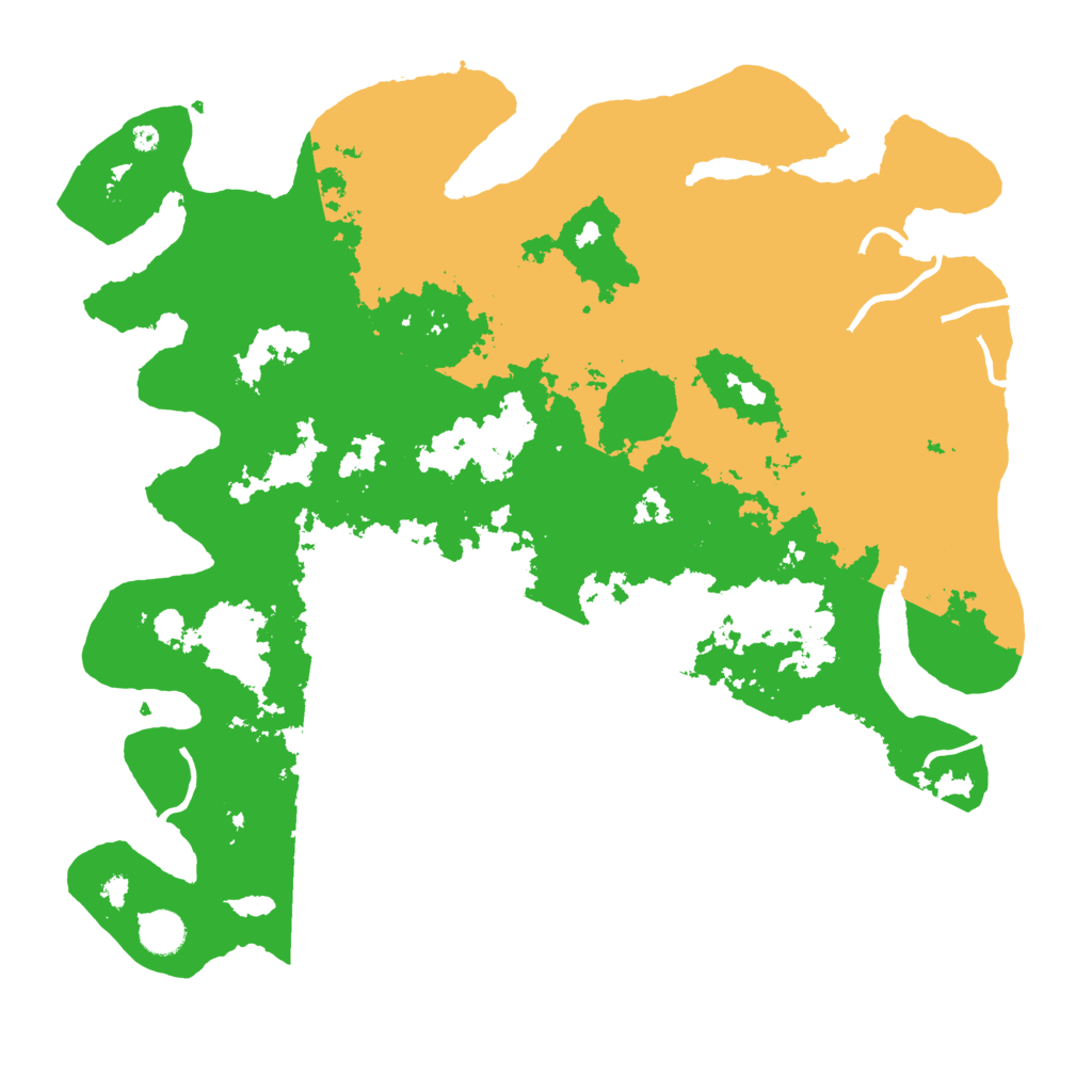 Biome Rust Map: Procedural Map, Size: 4250, Seed: 73846