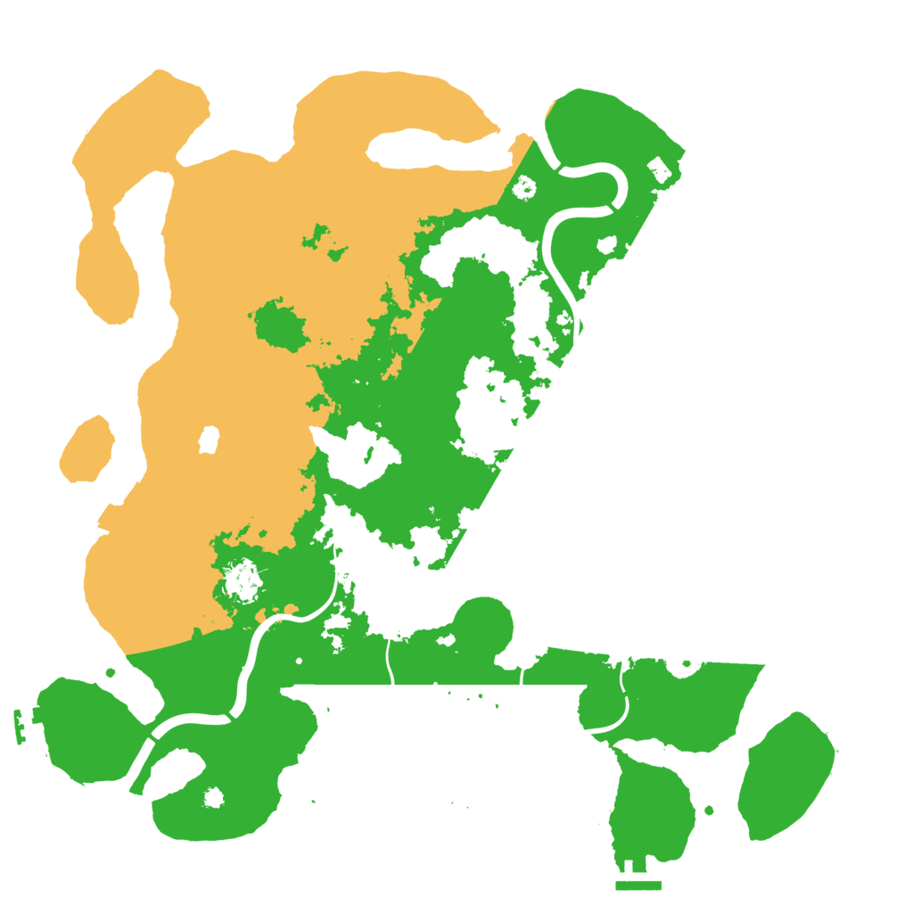 Biome Rust Map: Procedural Map, Size: 4000, Seed: 1069165246