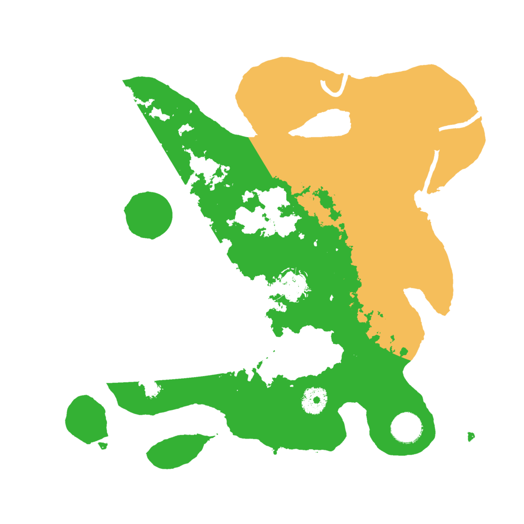 Biome Rust Map: Procedural Map, Size: 3000, Seed: 1033166453