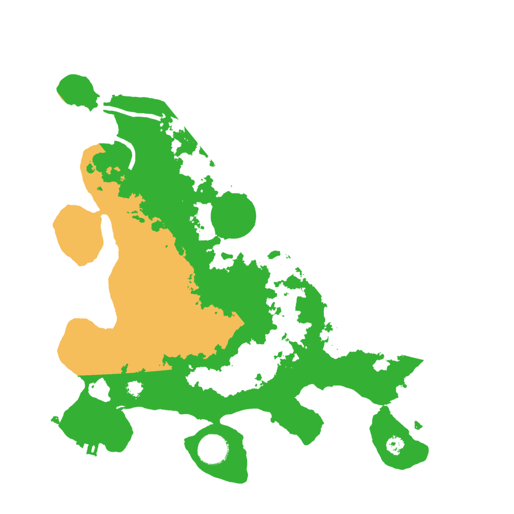 Biome Rust Map: Procedural Map, Size: 3000, Seed: 1129606944