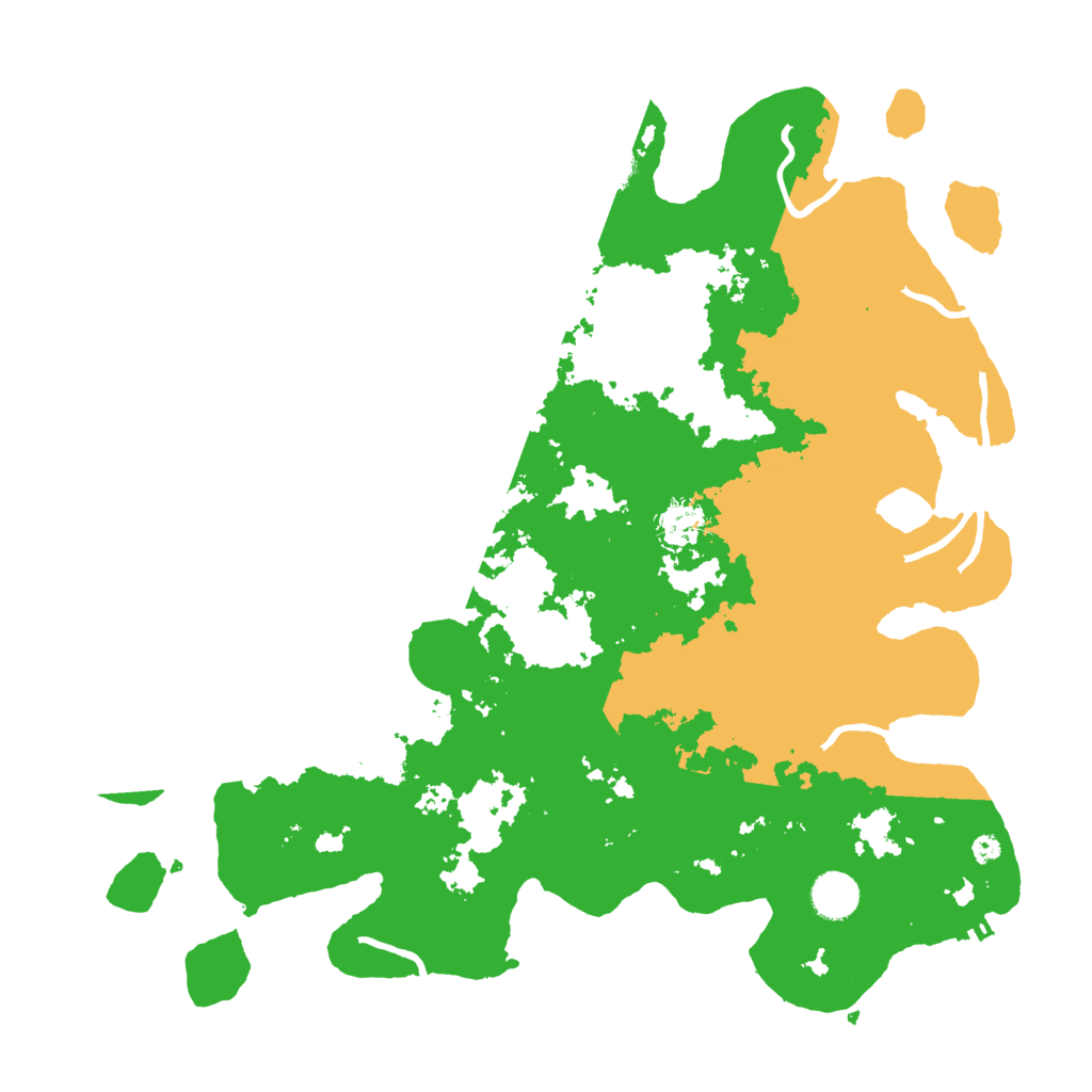 Biome Rust Map: Procedural Map, Size: 4000, Seed: 10969