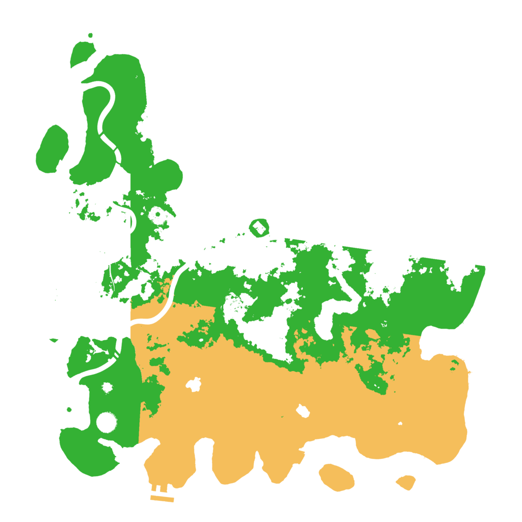 Biome Rust Map: Procedural Map, Size: 4500, Seed: 1638252807