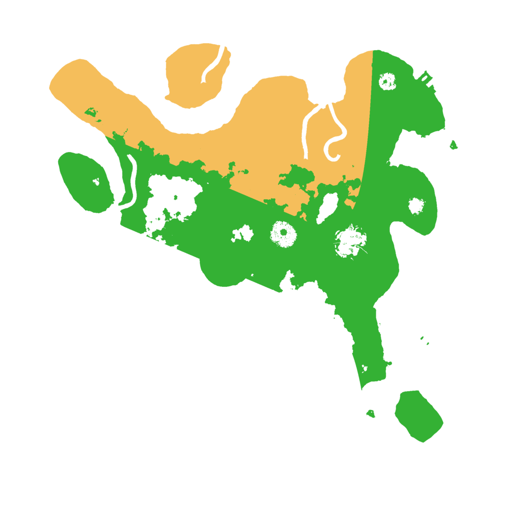 Biome Rust Map: Procedural Map, Size: 3000, Seed: 372258029