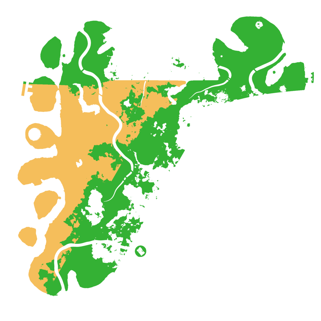Biome Rust Map: Procedural Map, Size: 4500, Seed: 923932720