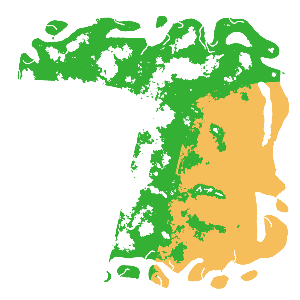 Biome Rust Map: Procedural Map, Size: 6000, Seed: 1180890812