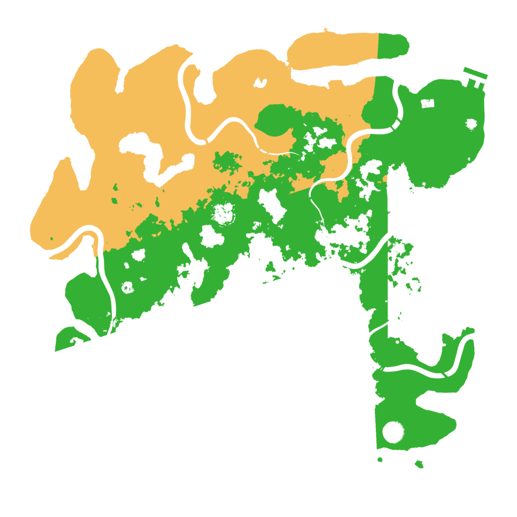 Biome Rust Map: Procedural Map, Size: 4250, Seed: 1704133710