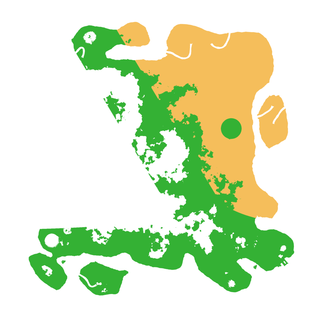 Biome Rust Map: Procedural Map, Size: 4000, Seed: 2248596