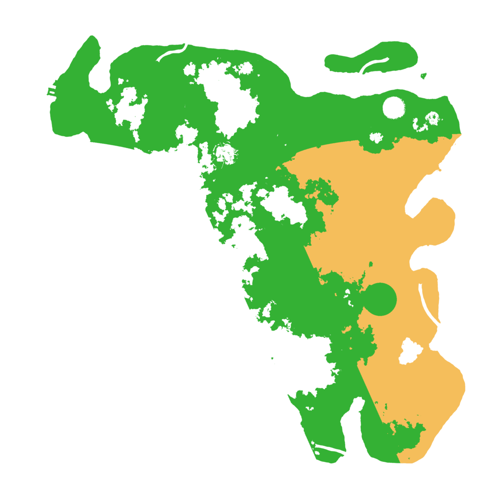 Biome Rust Map: Procedural Map, Size: 4000, Seed: 1085