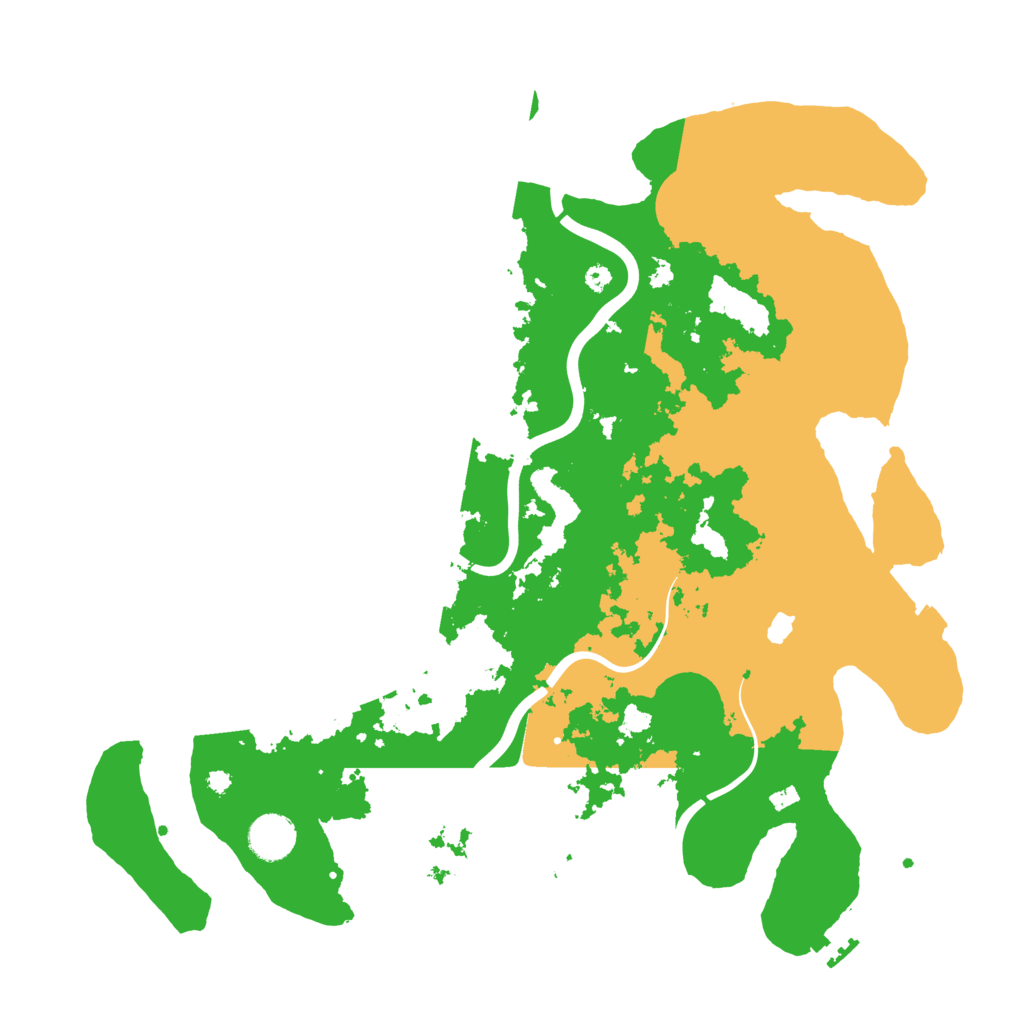 Biome Rust Map: Procedural Map, Size: 4000, Seed: 917887255