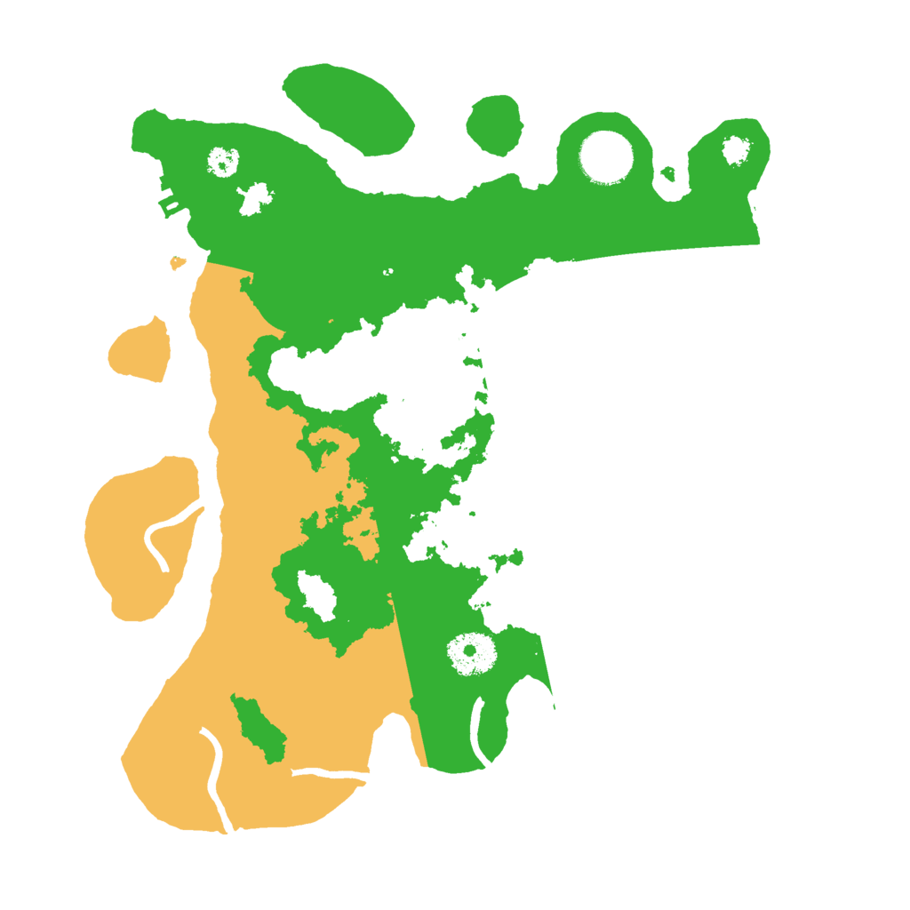 Biome Rust Map: Procedural Map, Size: 3000, Seed: 6938754