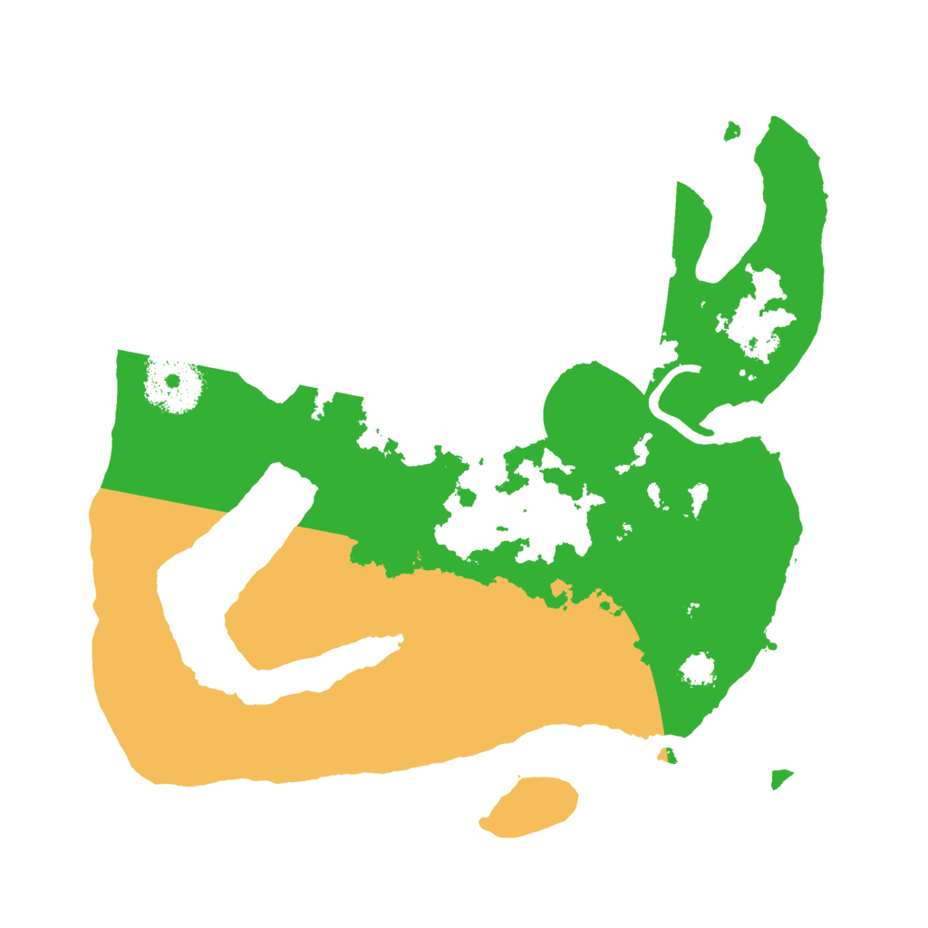 Biome Rust Map: Procedural Map, Size: 2501, Seed: 150