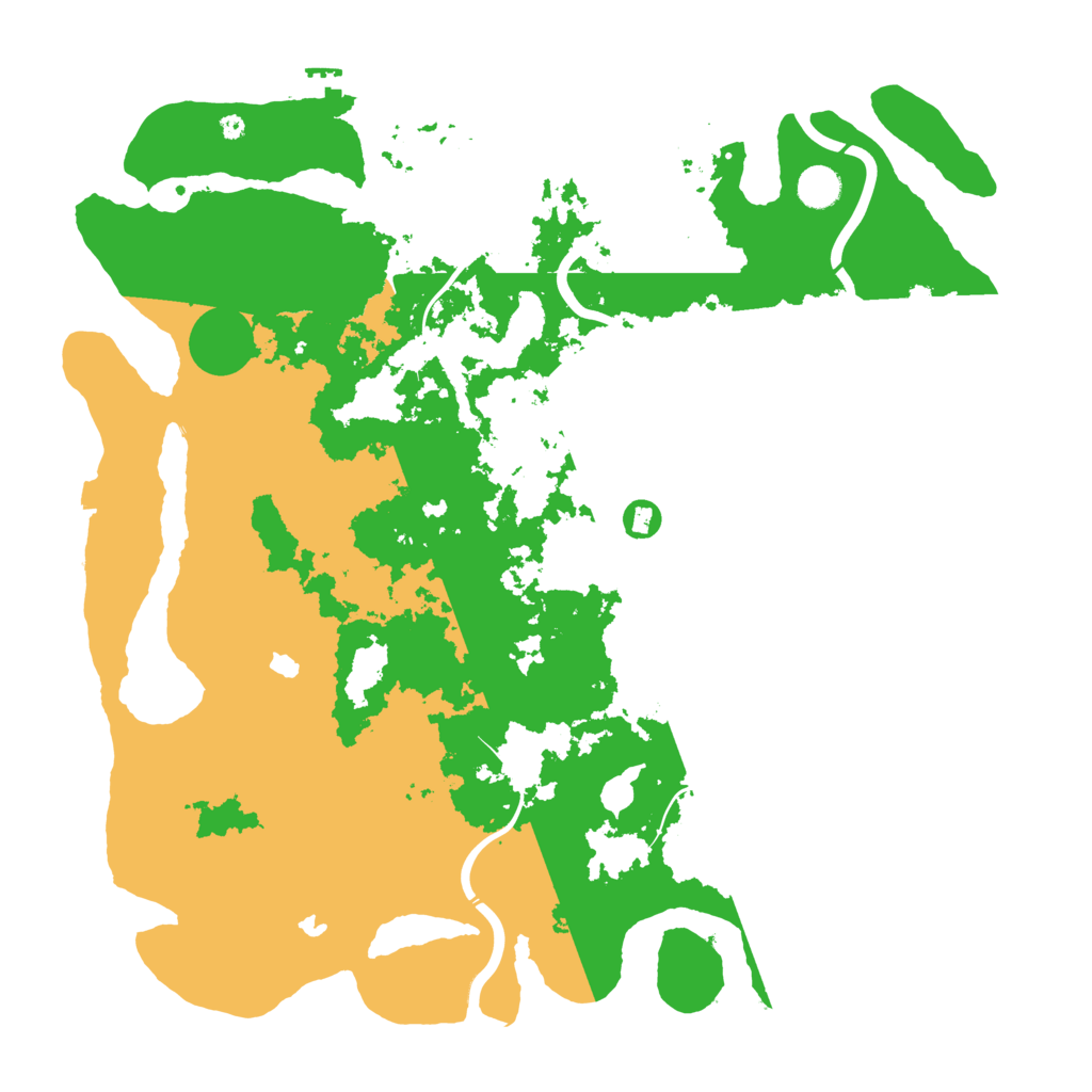 Biome Rust Map: Procedural Map, Size: 4500, Seed: 2092022