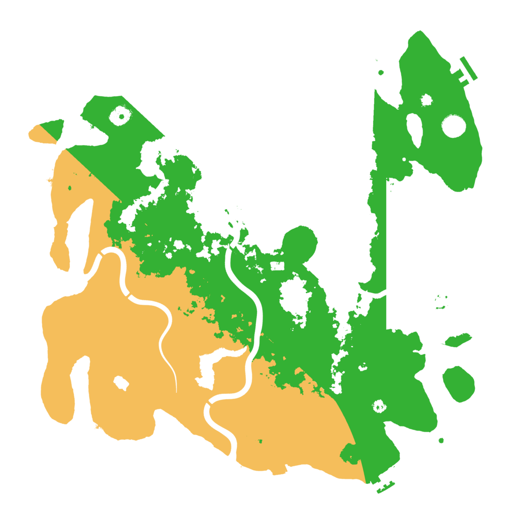 Biome Rust Map: Procedural Map, Size: 4000, Seed: 982319151