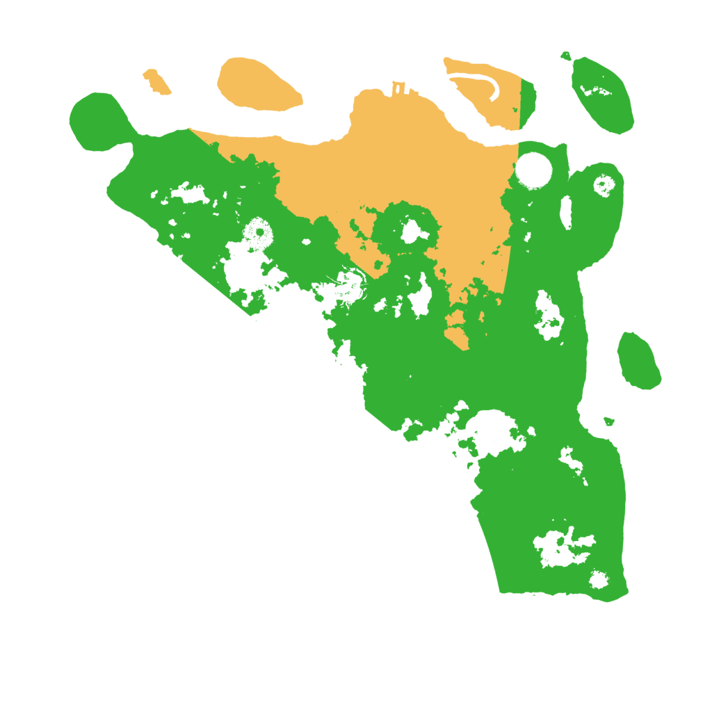 Biome Rust Map: Procedural Map, Size: 3500, Seed: 1520866628