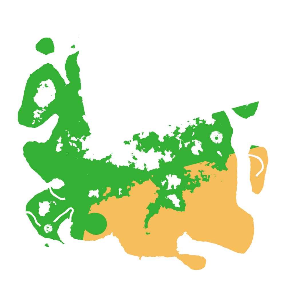 Biome Rust Map: Procedural Map, Size: 3550, Seed: 4500