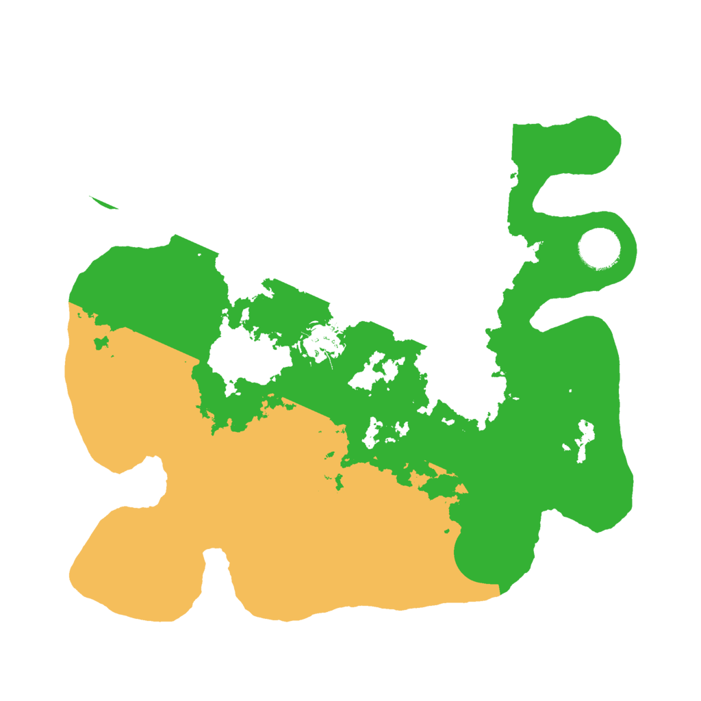 Biome Rust Map: Barren, Size: 3000, Seed: 11365