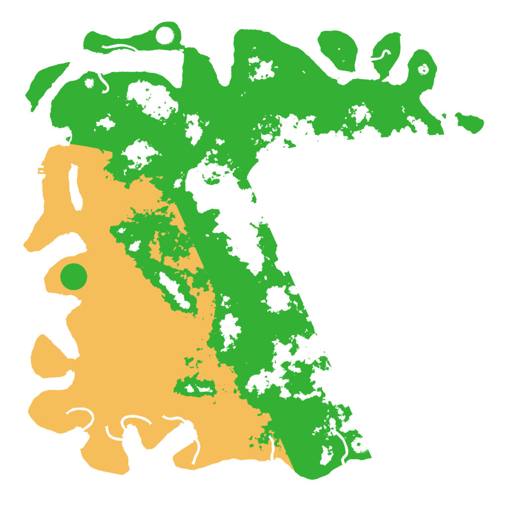 Biome Rust Map: Procedural Map, Size: 5000, Seed: 934179412