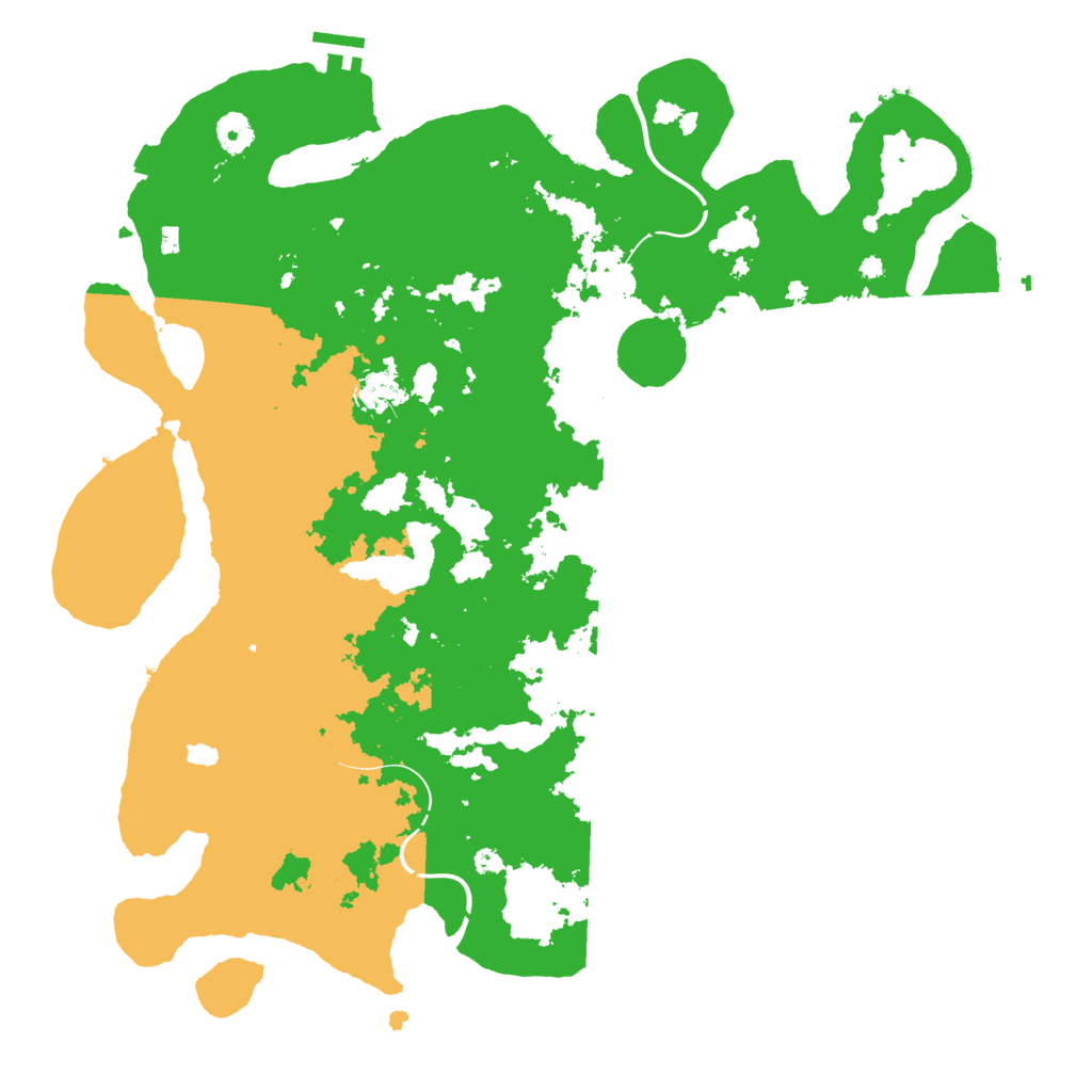 Biome Rust Map: Procedural Map, Size: 4250, Seed: 2003361384