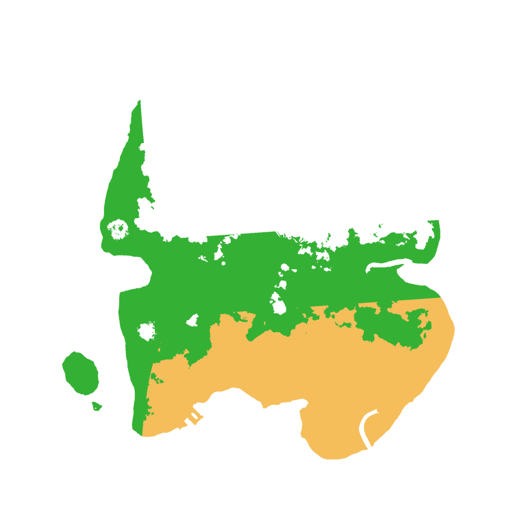Biome Rust Map: Procedural Map, Size: 2658, Seed: 1423283034