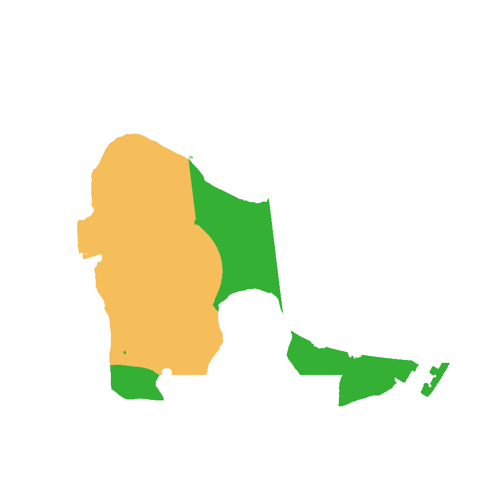 Biome Rust Map: Procedural Map, Size: 1500, Seed: 134115