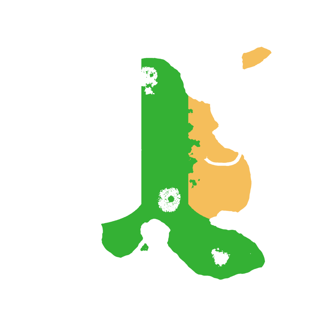 Biome Rust Map: Procedural Map, Size: 2000, Seed: 42321