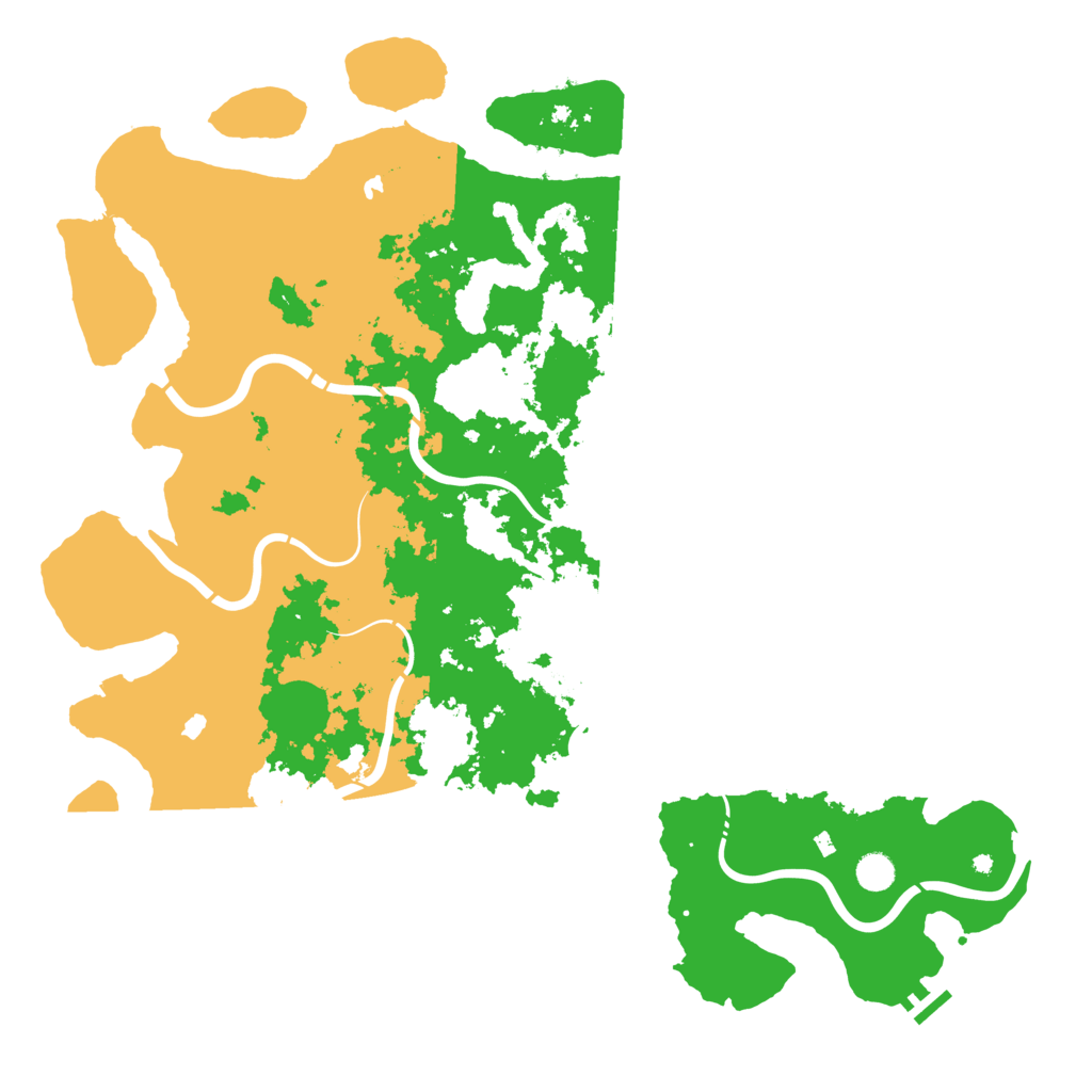 Biome Rust Map: Procedural Map, Size: 5000, Seed: 1989062279