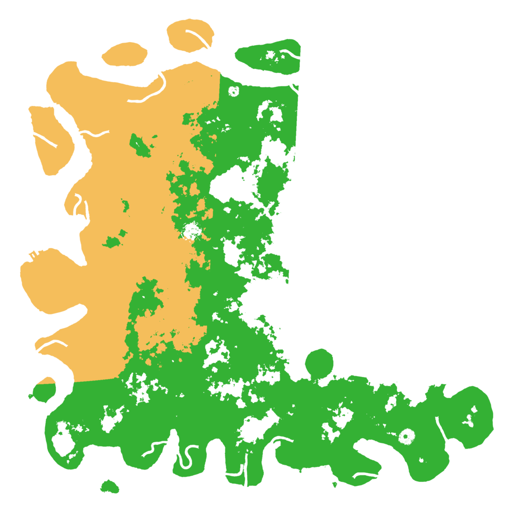 Biome Rust Map: Procedural Map, Size: 5000, Seed: 1989062279