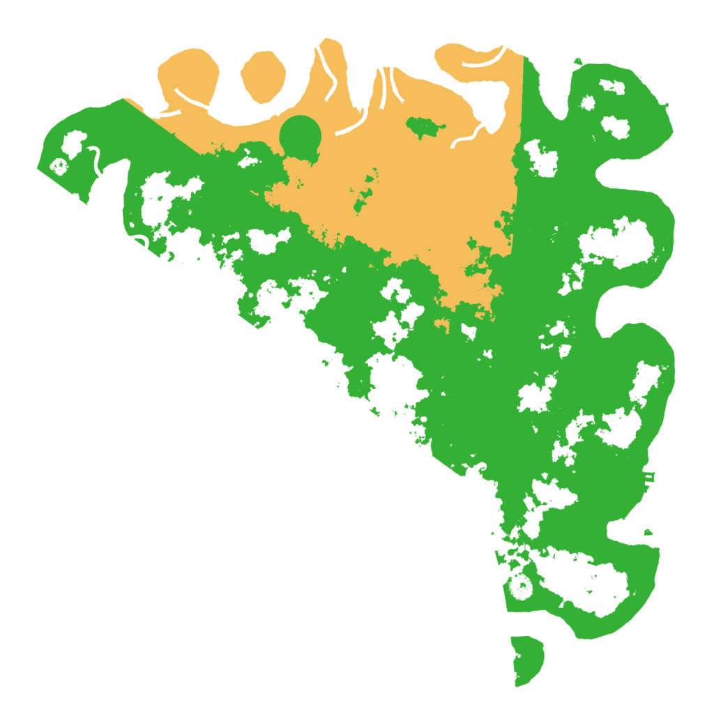 Biome Rust Map: Procedural Map, Size: 4500, Seed: 1255467009