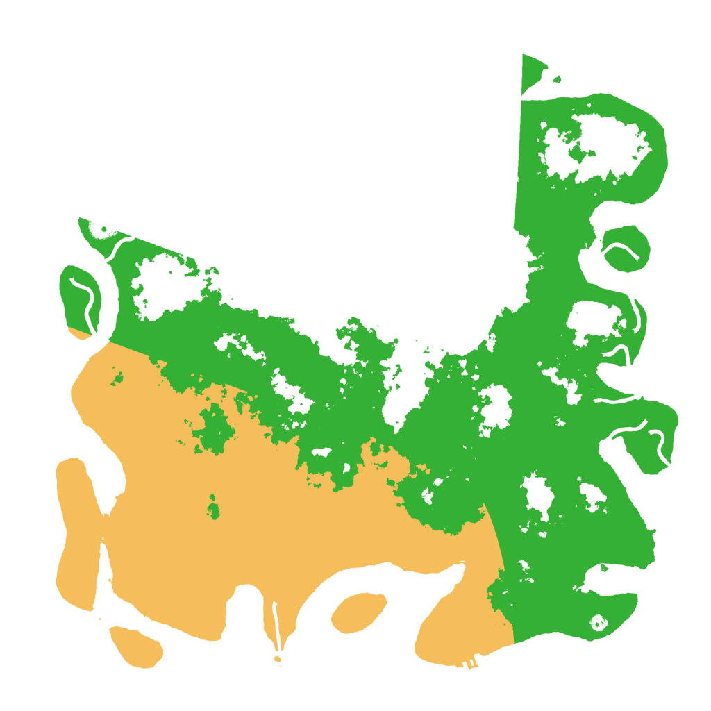 Biome Rust Map: Procedural Map, Size: 4500, Seed: 1202453634