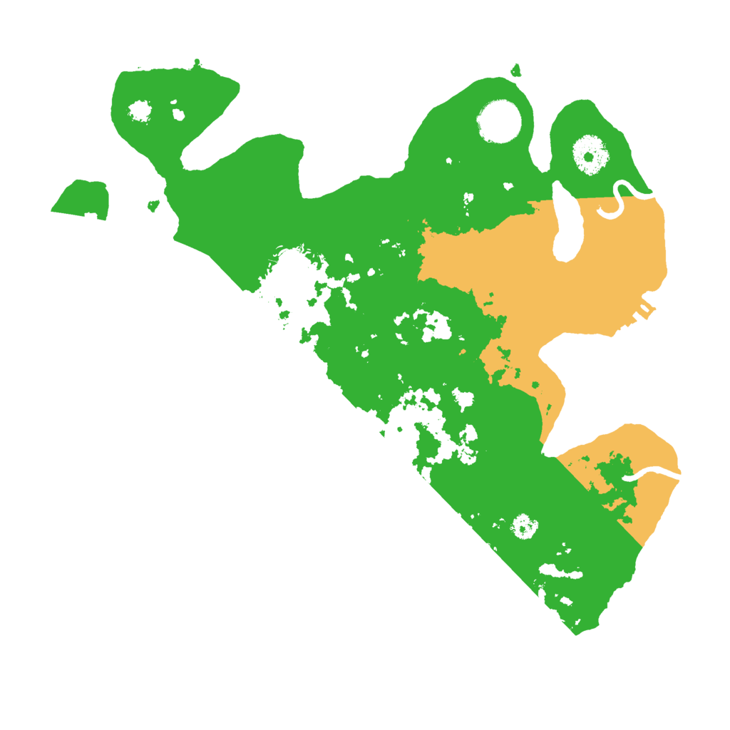 Biome Rust Map: Procedural Map, Size: 3000, Seed: 1885848280