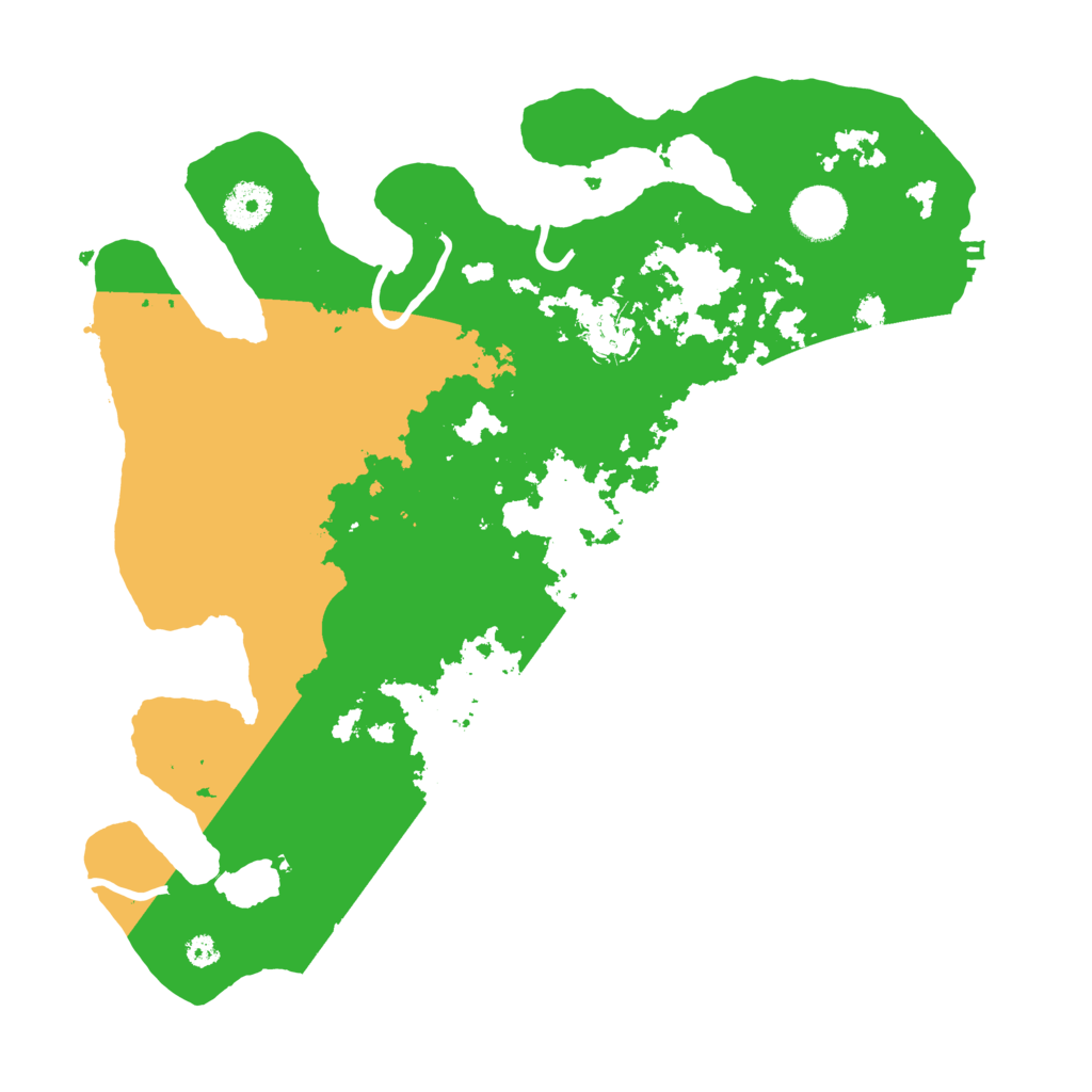 Biome Rust Map: Procedural Map, Size: 3500, Seed: 1874043459