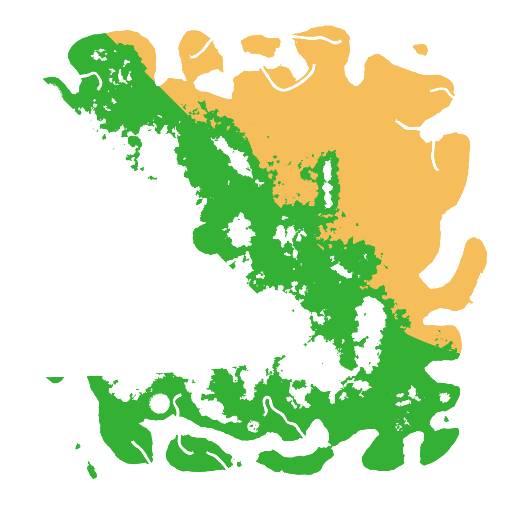 Biome Rust Map: Procedural Map, Size: 4500, Seed: 2100342476