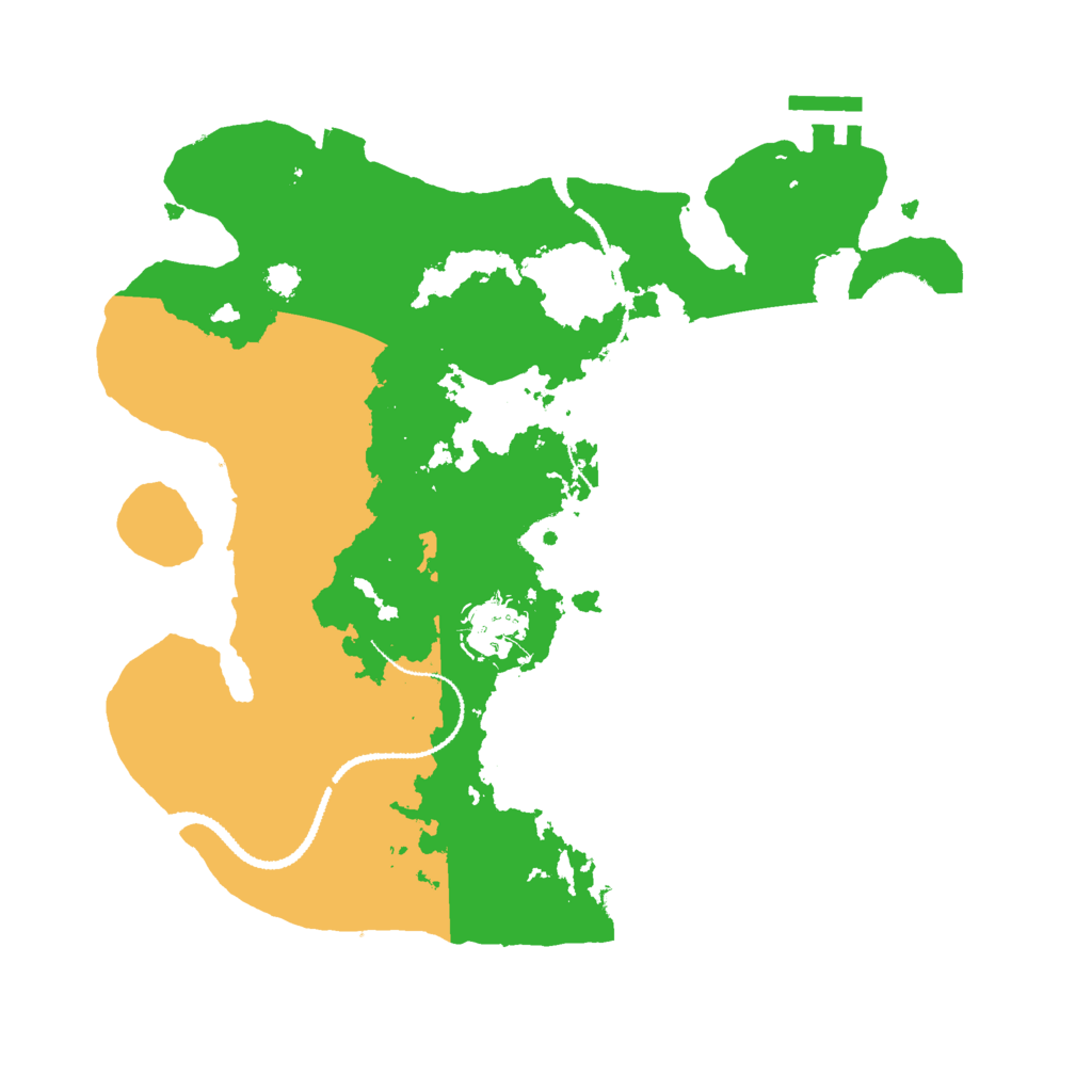 Biome Rust Map: Procedural Map, Size: 3000, Seed: 1699930255