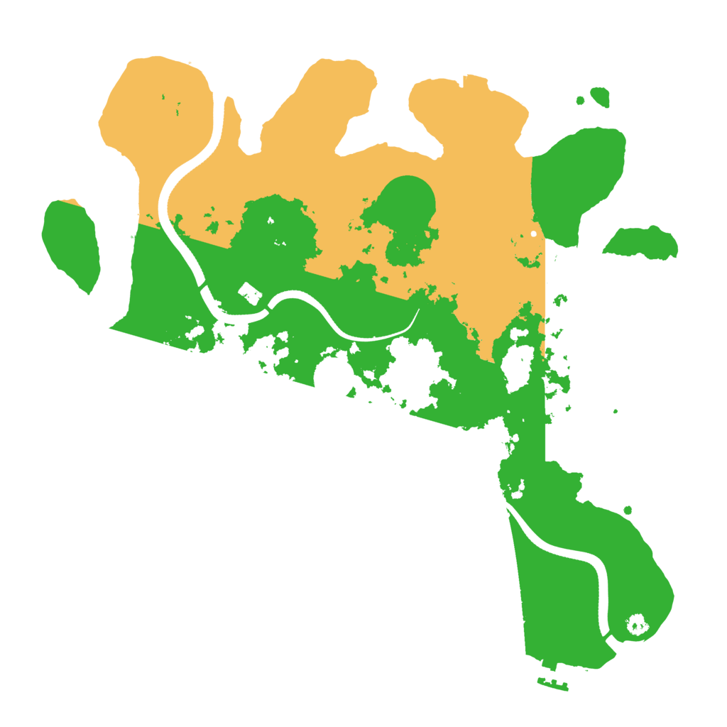 Biome Rust Map: Procedural Map, Size: 3459, Seed: 2147483647