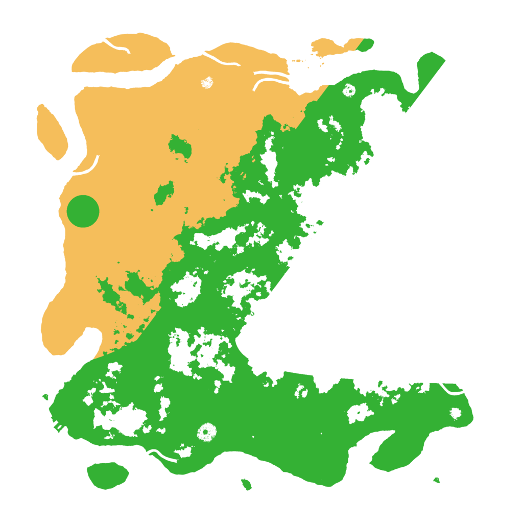 Biome Rust Map: Procedural Map, Size: 4250, Seed: 9112001