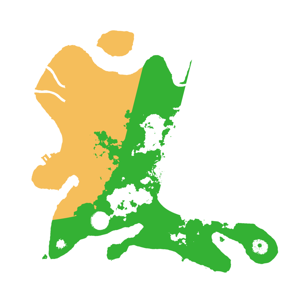 Biome Rust Map: Procedural Map, Size: 3000, Seed: 11643